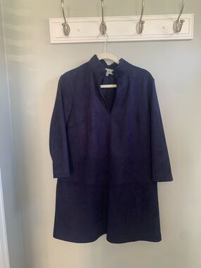 Tuckernuck Deep Navy Collared Dress